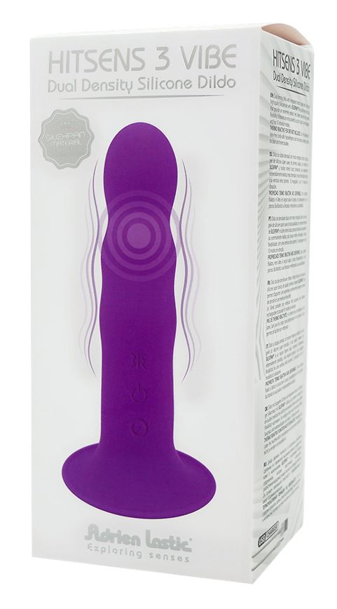 Adrien Lastic - Vibratore Silicone Hitsens 3 - Viola