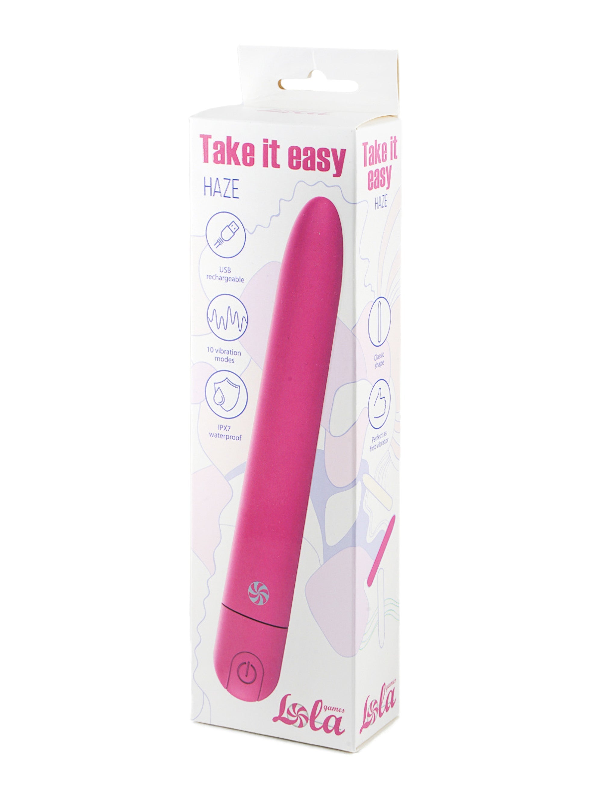 Lola Games - Vibratore Ricaricabile Haze - Rosa