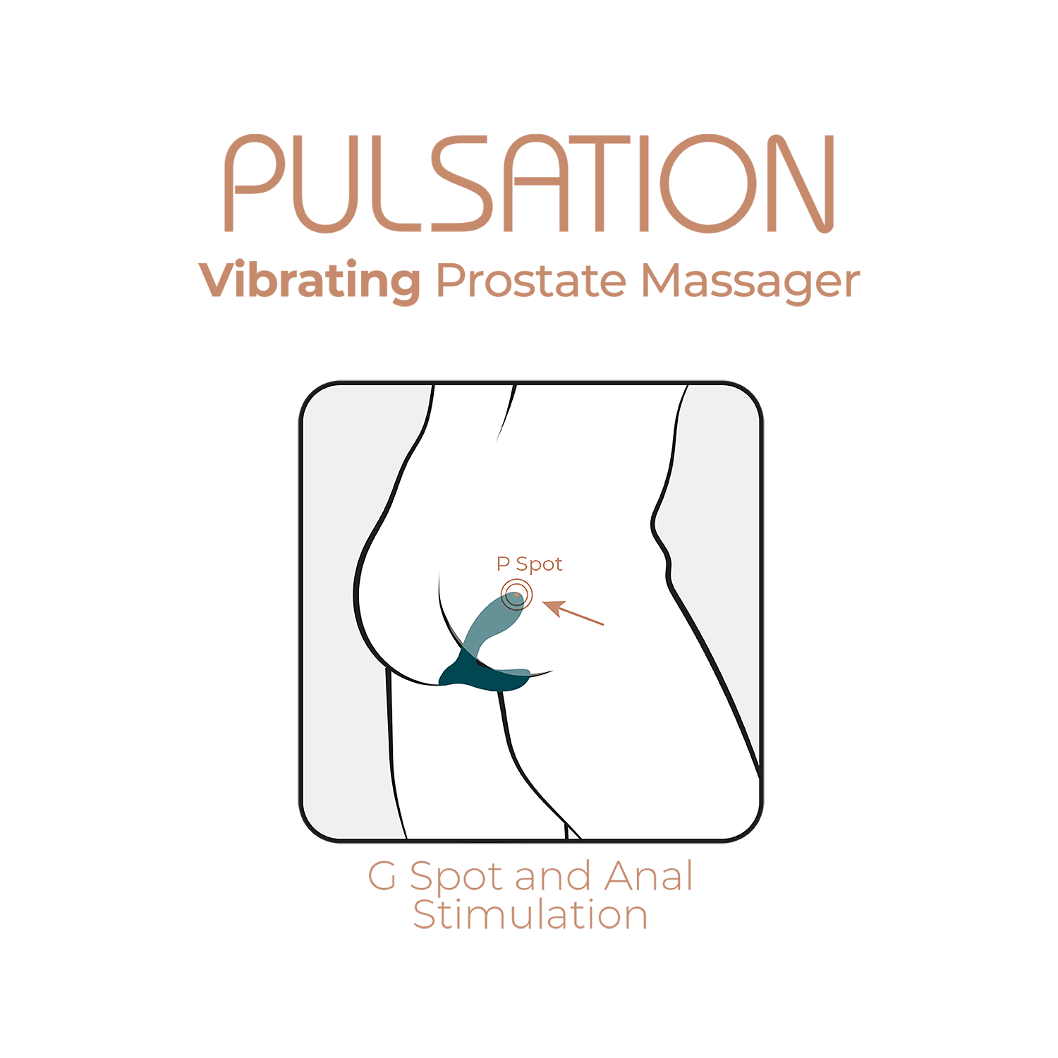Adrien Lastic - Stimolatore Prostatico + APP - Pulsation