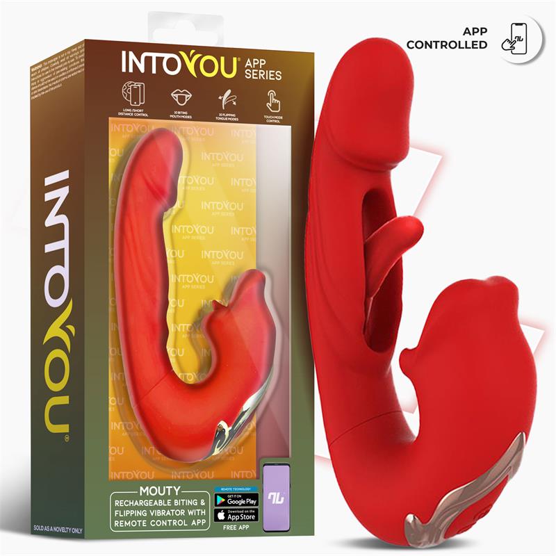 Into You - Mouty Vibe - Vibratore Flipping e Biting + APP
