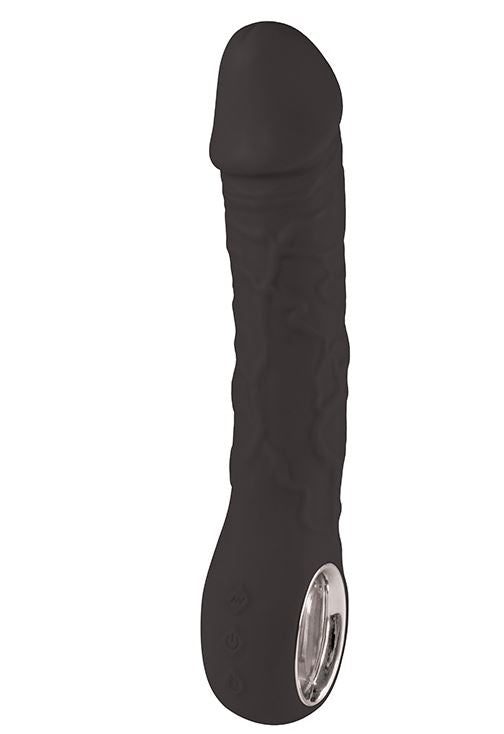 Fantasy Toys - Vibratore Punto G Realistico Riscaldabile - Nero - Prometheus