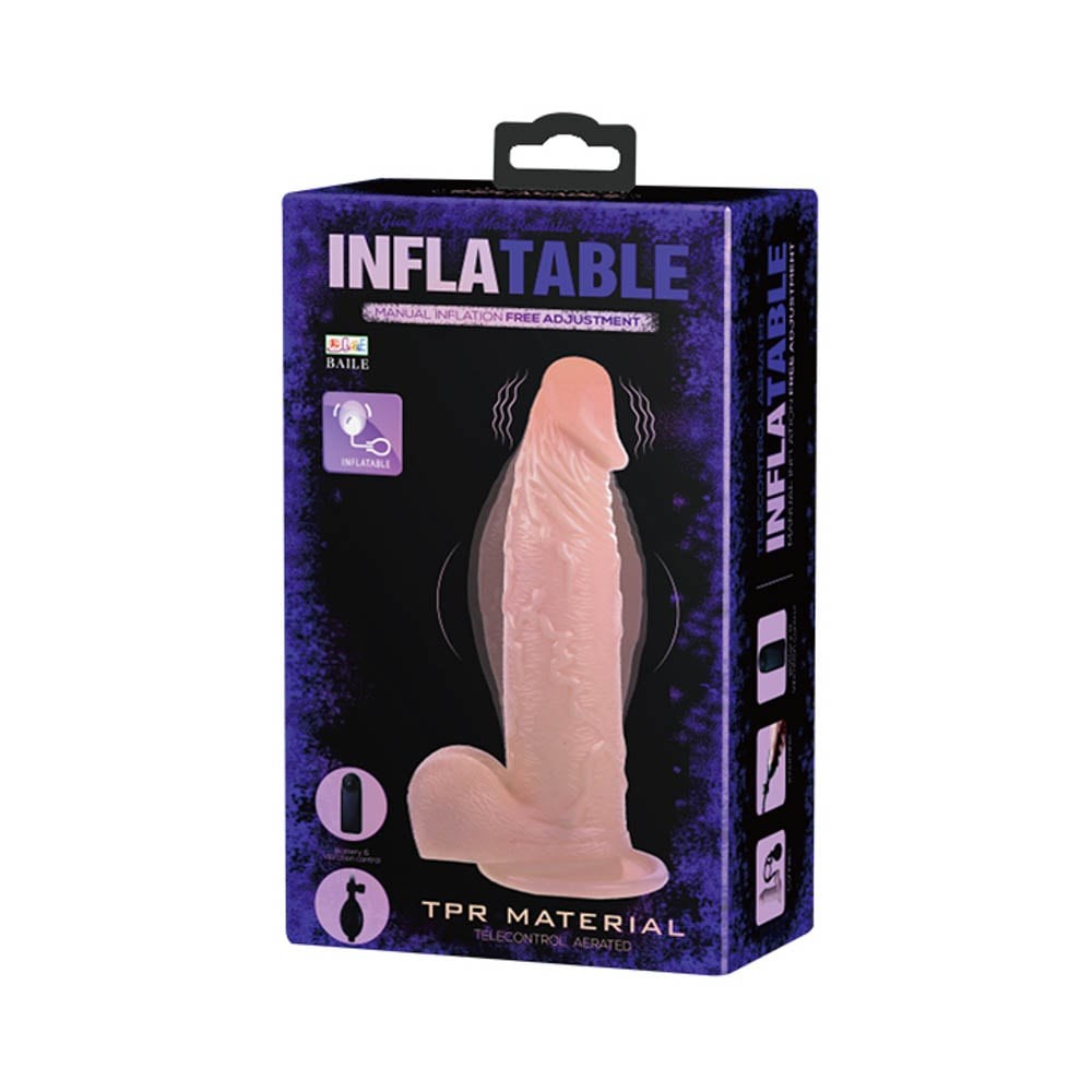 Dildo gonfiabile 7,5" Carne
