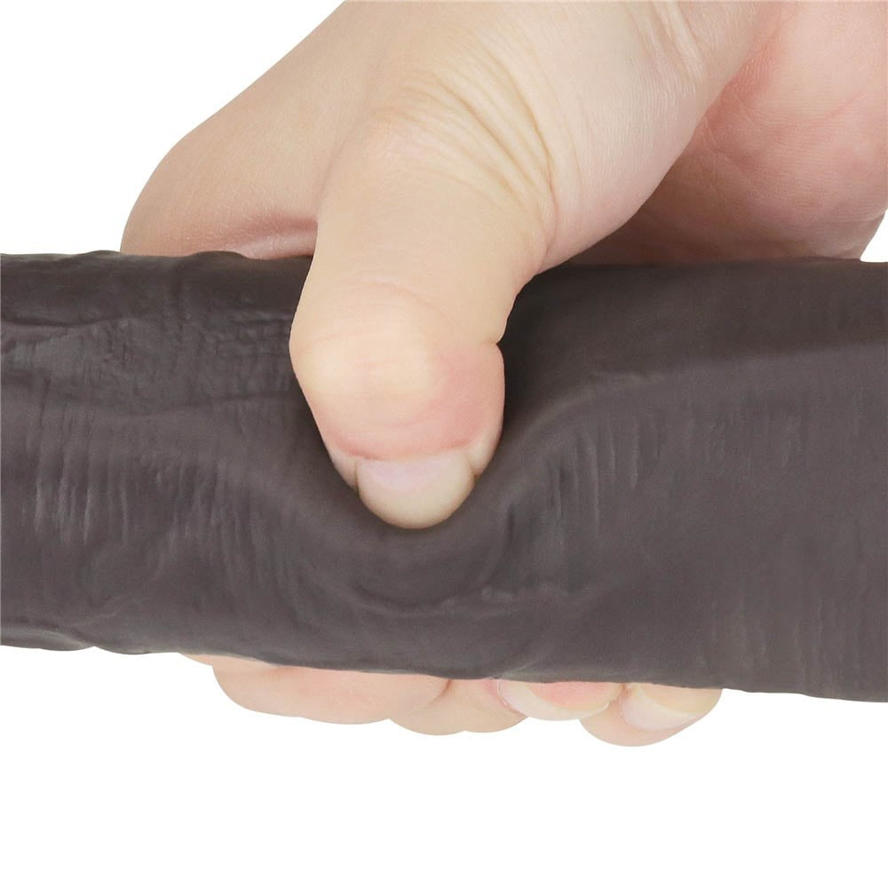 Rotatore in silicone a doppio strato da 10'', marrone