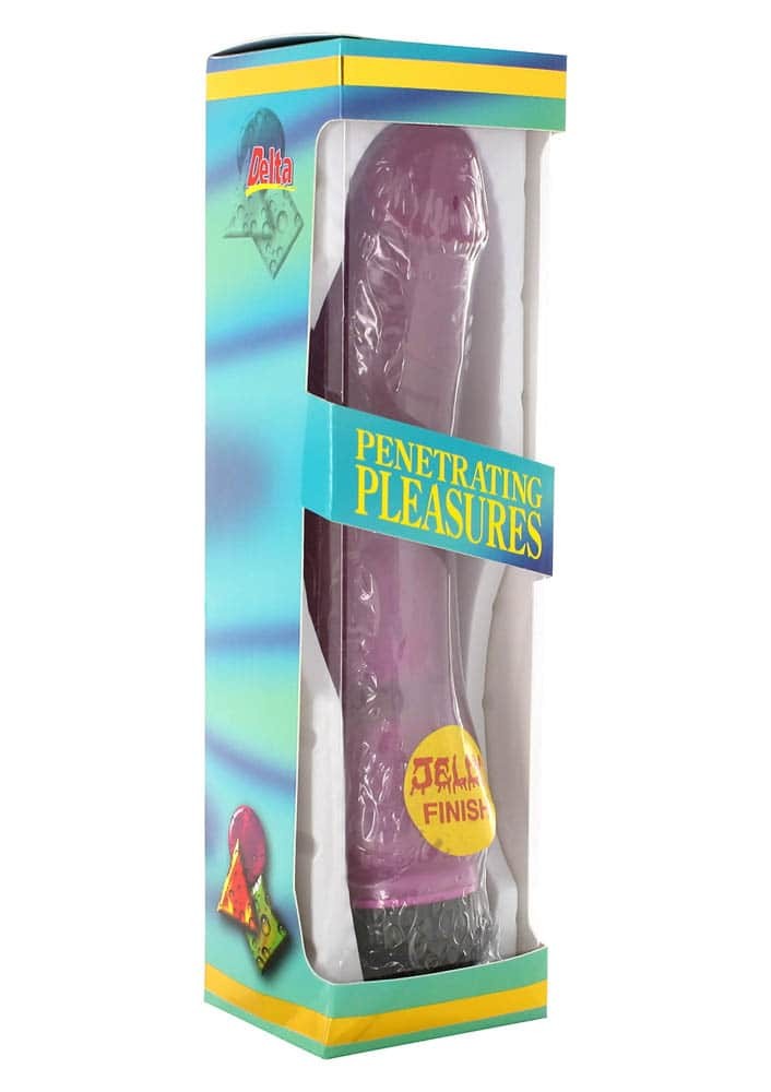 Vibratore in gelatina Lavanda 1