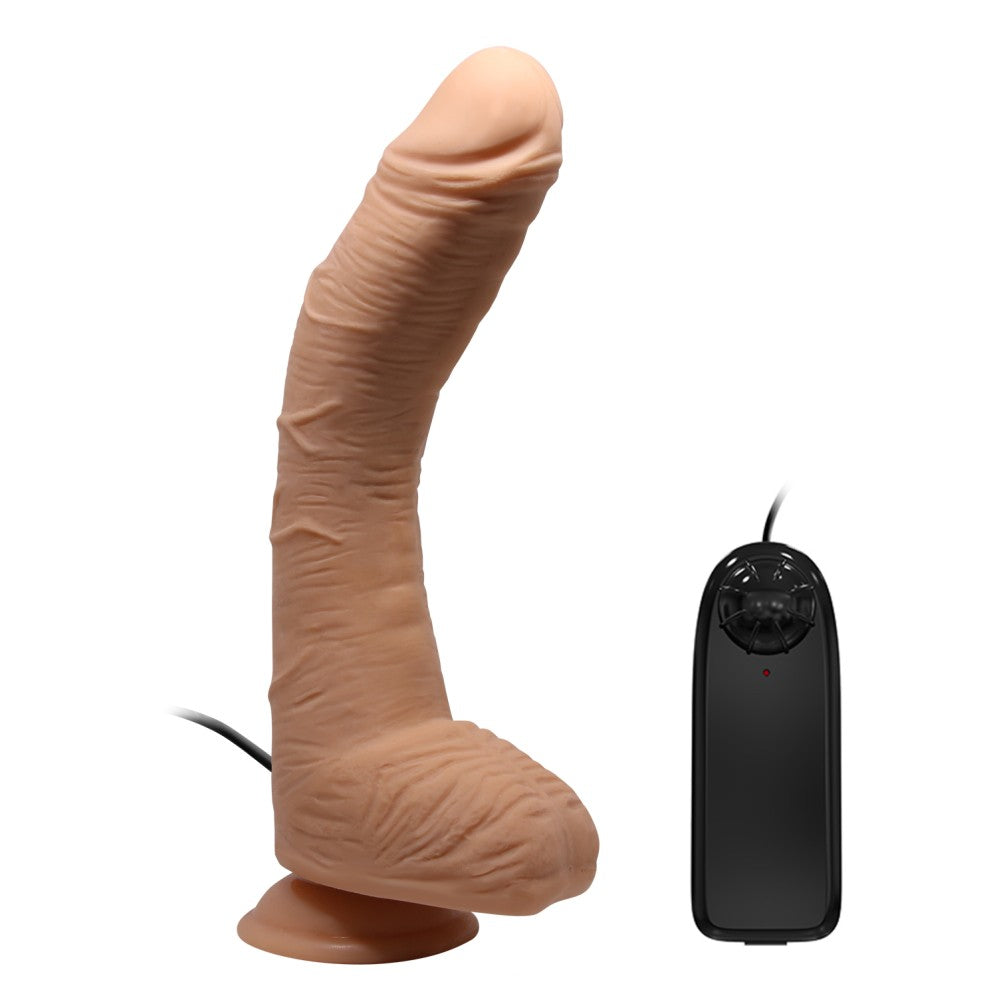 Bellissimo dildo vibrante Alex da 28 cm