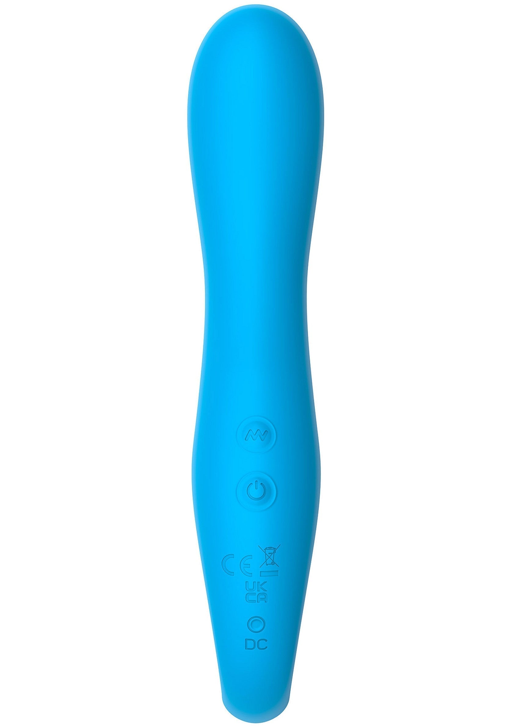 Il vibratore Skyler Rabbit blu