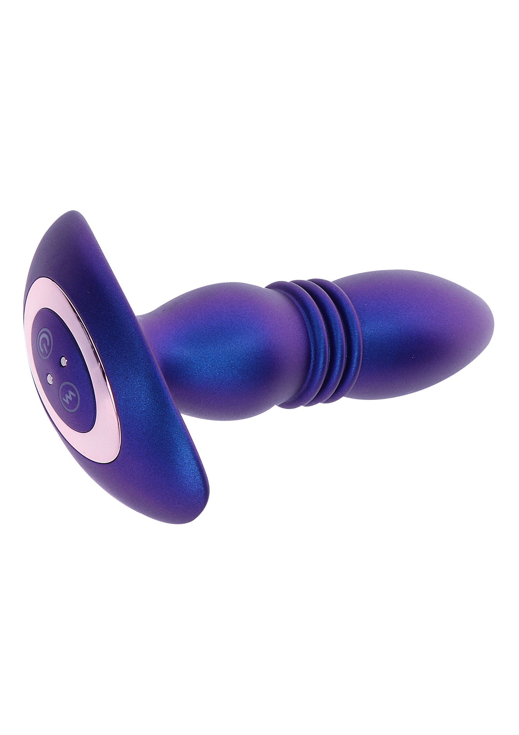 Il plug vibrante Tough Thrusting blu
