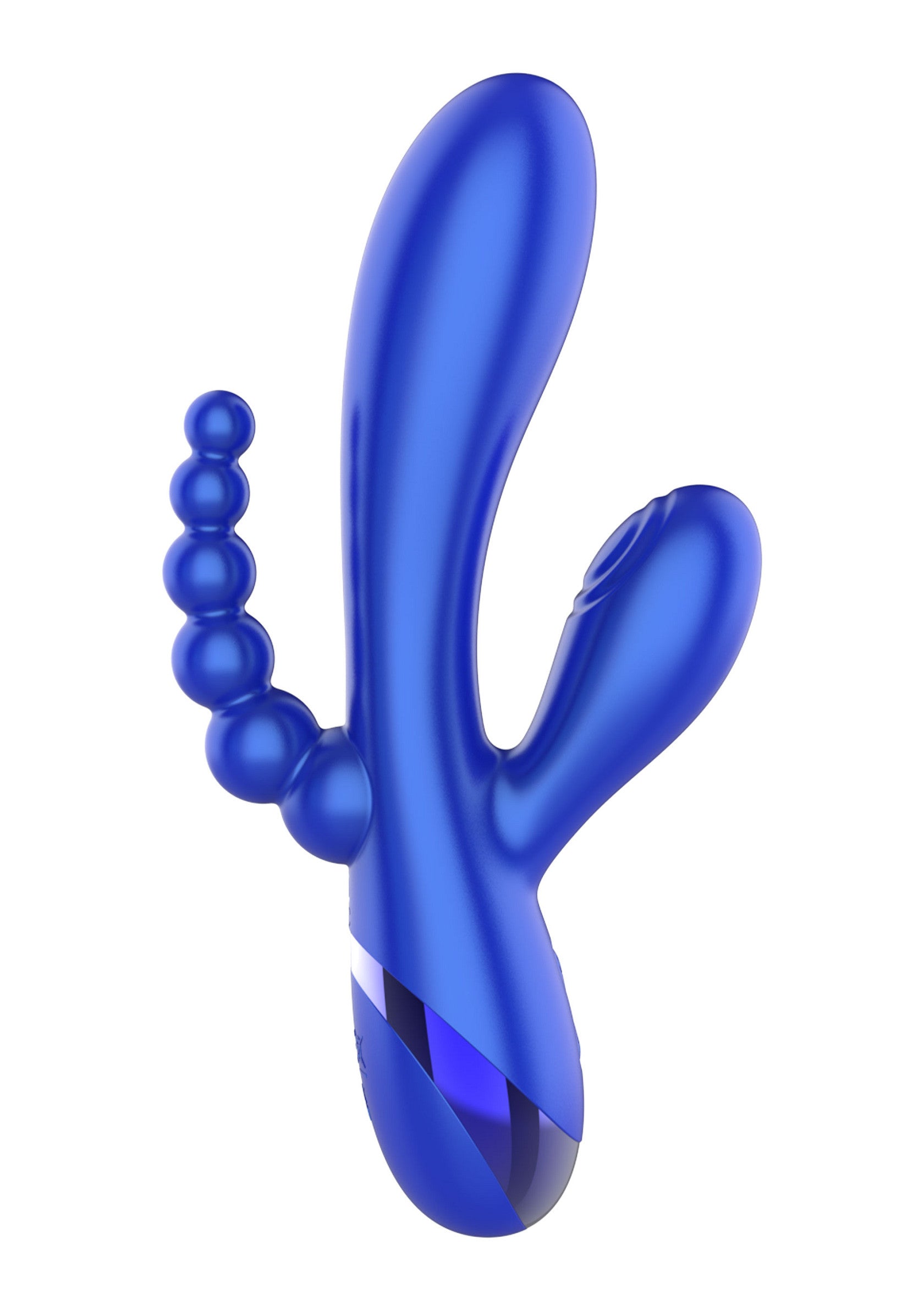 Vibratore Triple Love blu